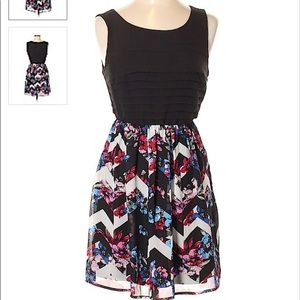 Lily Rose Juniors Black Dress